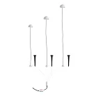 Грунтовый светильник Arte Lamp A1081PA-3WH MOTUS 