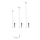 Грунтовый светильник Arte Lamp A1081PA-3WH MOTUS 