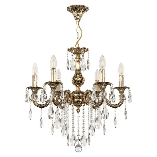 Люстра хрустальная Bohemia Ivele Crystal AL79101/6/175 B GB Люстра хрустальная Bohemia Ivele Crystal AL79101/6/175 B GB