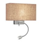 Настенный светильник Ideal Lux 103204 HOTEL AP2 CANVAS