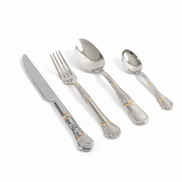 Набор столовых приборов Cutlery set Seletti 09660 Kintsugi