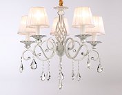 Подвесная люстра с абажурами и хрусталем Ambrella light TR4547 Traditional