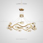 Кольцевые люстры и светильники ADRIANNA Lampatron 3865-9653
