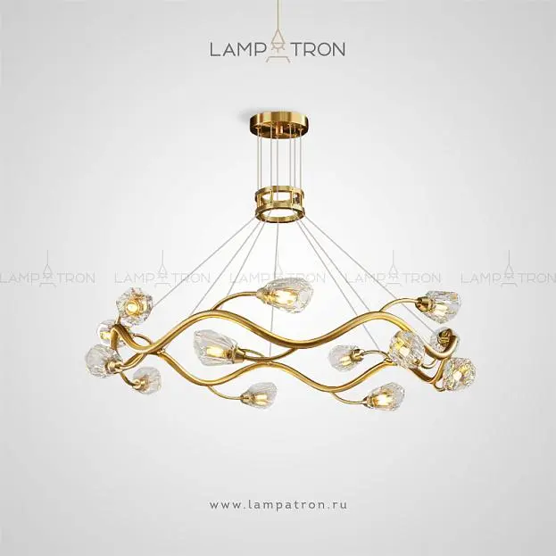 Кольцевые люстры и светильники ADRIANNA Lampatron 3865-9653 Кольцевые люстры и светильники ADRIANNA Lampatron 3865-9653