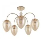 Люстра потолочная с плафонами Arte Milano 327619/5 FG+WH Amalfi Napoli