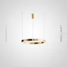 Кольцевые люстры и светильники SELLIF B RING Размер M. Цвет Латунь Lampatron 7046-19365