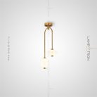 Потолочный светильник DARIA B Цвет Латунь Lampatron daria-b-brass 5734-15005