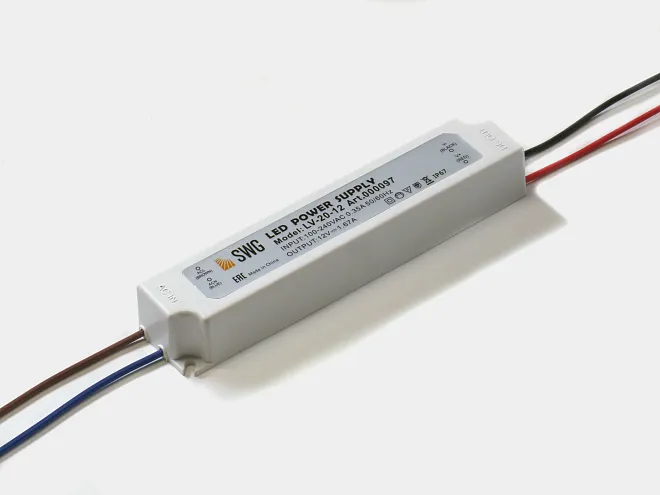 Блок питания для светодиодной ленты SWG LV-20-12