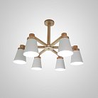 Потолочная люстра PROP 6 White ImperiumLoft 191990-23 prop01