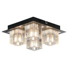 Люстра LUSSOLE LSF-1307-04 NOTTE DI LUNA хром