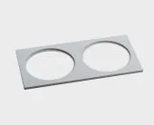 Рамка декоративная Italline IT06-6016 white FR2