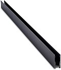 Шинопровод Donolux DLS2500CB Slim Line DC 48 В,L2500xW18, 6xH41мм,черный 2,5м