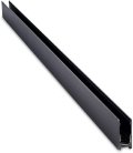 Шинопровод Donolux DLS2500CB Slim Line DC 48 В,L2500xW18, 6xH41мм,черный 2,5м