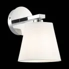 Светильник настенный Хром/Белый E14 1*40W Evoluce SLE300401-01 PRATO