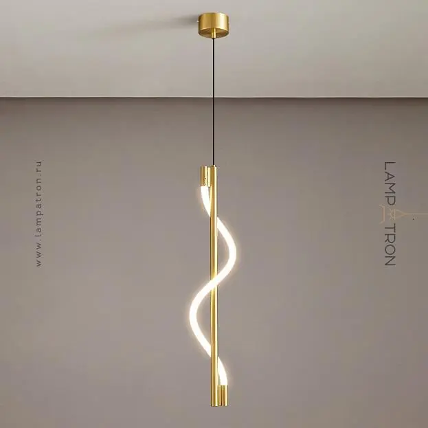 Подвесной светильник GLORIFY LUX Цвет Латунь Lampatron 7702-21594 Подвесной светильник GLORIFY LUX Цвет Латунь Lampatron 7702-21594