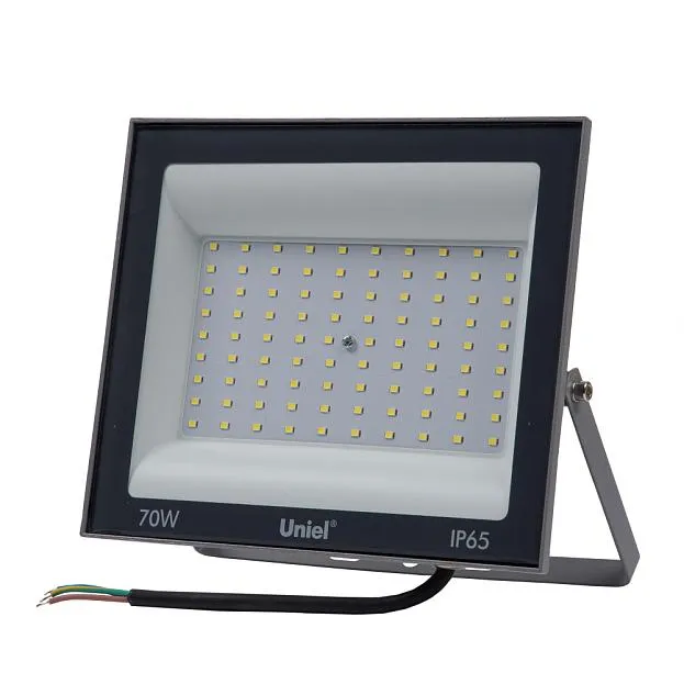 Прожектор уличный Uniel ULF-F23-70W/6500K IP65 160-240V GREY