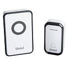 Звонок электронный Uniel UDB-094W-R1T1-38S-BL/WH