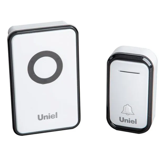 Звонок электронный Uniel UDB-094W-R1T1-38S-BL/WH
