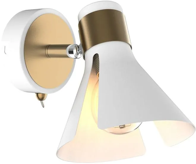 Бра Imex MD.8312-1-W-WH+AB Бра Imex MD.8312-1-W-WH+AB