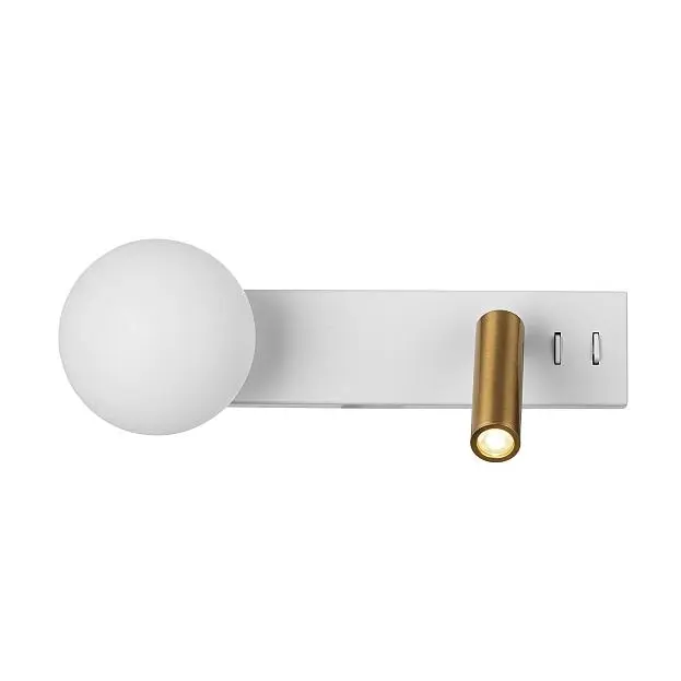 LED Светильник с выключателем Белый+Бронза Citilux CL704450 Декарт LED Светильник с выключателем Белый+Бронза Citilux CL704450 Декарт