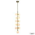 Подвесная люстра iLamp 777P/11 GL-WH Golden