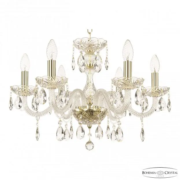 Люстра хрустальная Bohemia Ivele Crystal  117/6/195 G