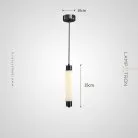 Подвесной светильник RAGGE 1 плафон. Цвет черный Lampatron 8949-25336