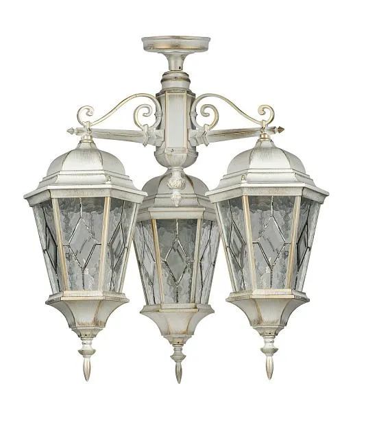 Потолочный светильник уличный Oasis Light 91470MA/3 cover Gw ромб ASTORIA 2M