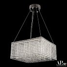 Люстра светодиодная хрустальная APL LED SH03.40.A.Ni.4000 Sicilia