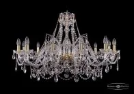 Люстра хрустальная Bohemia 1411/12/360 G