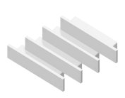 Заглушка (комплект 4шт) Ambrella light GP8450 WH