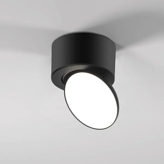 Светильник потолочный светодиодный черный Elektrostandard 25053/LED Smooth a065461 Светильник потолочный светодиодный черный Elektrostandard 25053/LED Smooth a065461