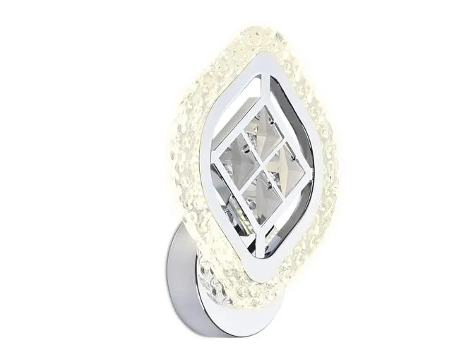 Настенный светодиодный светильник с хрусталем Ambrella light FA279 Ice