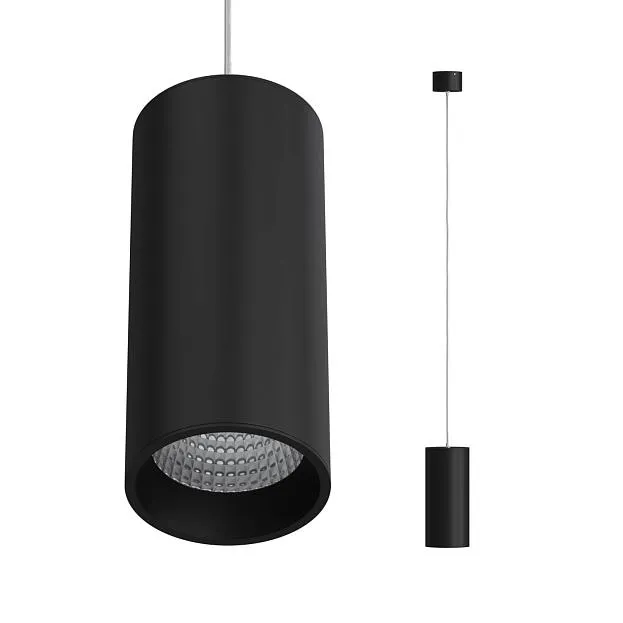 Подвесной светодиодный светильник Ledron SLC7392/12W-P Black 4000K Подвесной светодиодный светильник Ledron SLC7392/12W-P Black 4000K