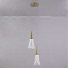 Подвесной светодиодный светильник Natali Kovaltseva LED LAMPS 81117/2C Triangle