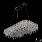 Люстра светодиодная хрустальная APL LED SH522.0.80.B.Ni.4000 Sicilia