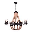 Подвесная люстра Arte Lamp A8956LM-12BK MARSIGLIA