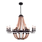 Подвесная люстра Arte Lamp A8956LM-12BK MARSIGLIA