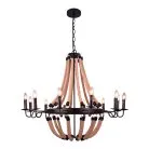 Подвесная люстра Arte Lamp A8956LM-12BK MARSIGLIA