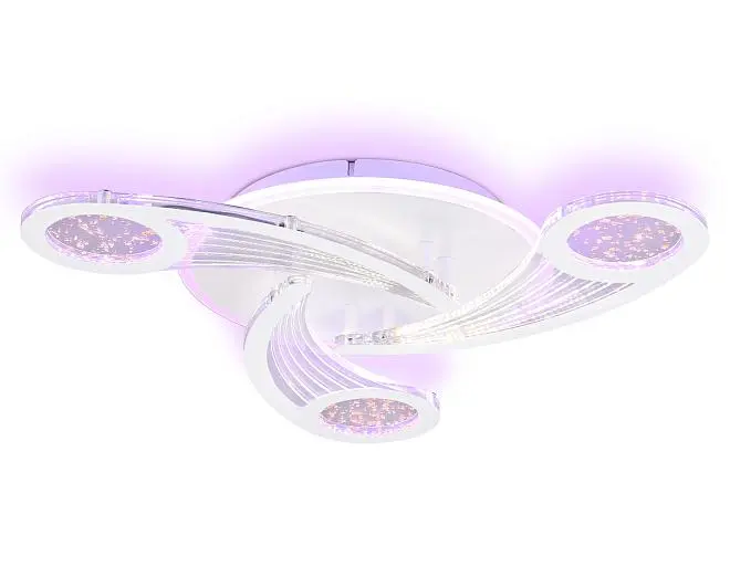 Потолочный светодиодный светильник с пультом Ambrella light FA4475 ACRYLICA Потолочный светодиодный светильник с пультом Ambrella light FA4475 ACRYLICA