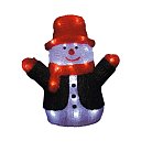 Световая фигура Uniel ULD-M2730-024/STA WHITE IP20 SNOWMAN