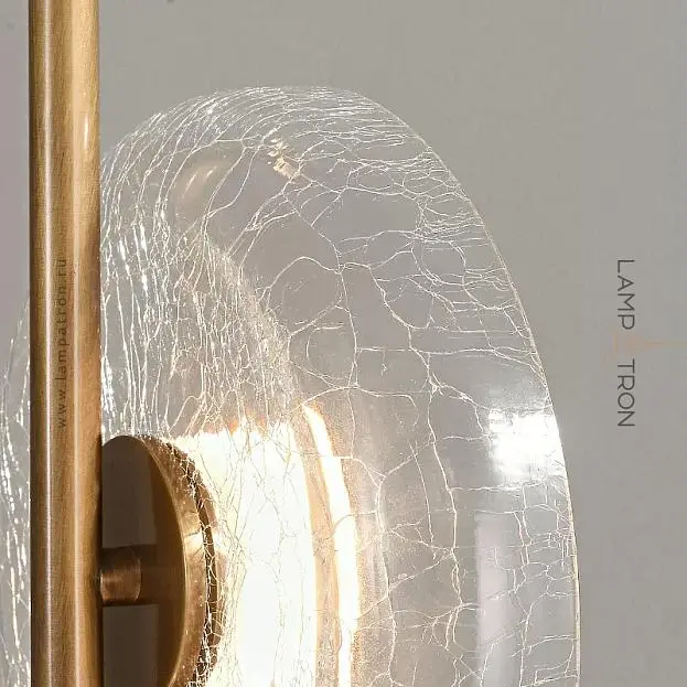 Торшер CRISPIN FL Янтарное стекло Lampatron 8415-23059 Торшер CRISPIN FL Янтарное стекло Lampatron 8415-23059