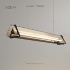 Реечный, рядный светильник HAGA LONG Размер M Lampatron 5924-15698