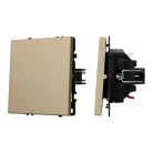 Механизм звонкового выключателя SWT-NOBE-MKR1-SFPL-L-GD (230V, 10A) Arlight 054271