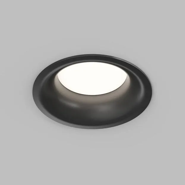 Встраиваемый светильник INER до 15 Вт LED GX53 IP20 Denkirs DK2150-BK INER