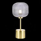 Прикроватная лампа Латунь/Дымчатый E27 1*60W ST Luce SL1154.304.01 GRAN