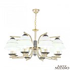 Люстра подвесная с плафонами 301240/8 Bk/Gd Arte Milano Florentia