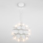 Световая фигура Uniel ULD-H1819-012/STA/3AAA WARM WHITE IP20 SNOWFLAKE