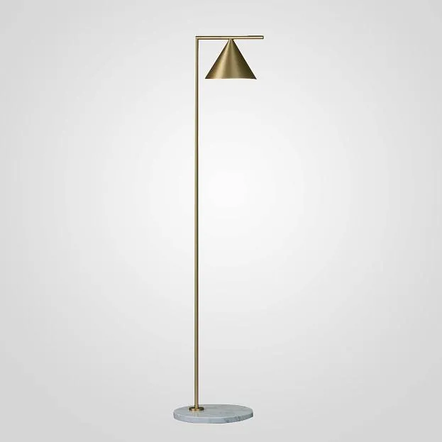 Торшер Cone floor lamp Капитан Флинт Gold ImperiumLoft 193303-22 41.147