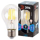 Лампочка светодиодная филаментная ЭРА F-LED A60-9W-840-E27